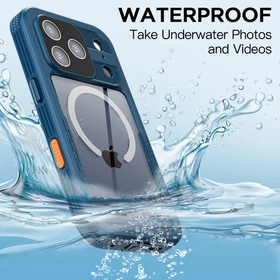 Waterproof Case For iPhone 17 Pro Max MagSafe Military Shockproof 360 Full Cover