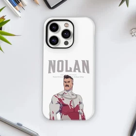 Nolan Animated Superhero Invincible Phone Tough Case For Iphone