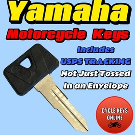 1980-1983 Yamaha Motorcycle keys cut to code key codes D34344-D44331