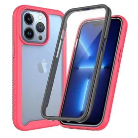 Shockproof Clear Case with Screen Protector For iPhone 17 16 15 14 13 12 Pro Max
