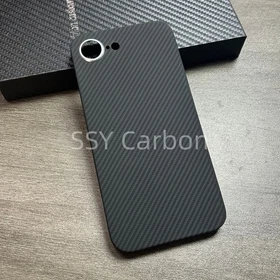 Real Carbon Fiber For Apple iPhone 16E/17E Aramid Magsafe Magnetic Cover Case