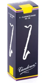 Vandoren Traditional Bass Clarinet Reeds - 5 Per Box