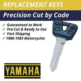 Yamaha Motorcycle Ignition Key Cut to Code Replacement B34344-B44331