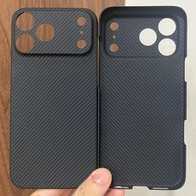 Genuine Aramid Carbon Fiber Case for iPhone 17 Pro Max Matte Ultra Thin Cover