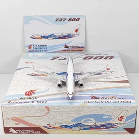 Diecast 1:400 Scale Alloy Air China B737-800 B-5422 Airplane Model Classic Finis