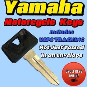 1980-1983 Yamaha Motorcycle keys cut to code key codes F34344-F44331