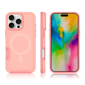 For iPhone 17 Pro Max 16 15 14 13 12 Magnetic Slim Case Ergonomic Rugged Cover