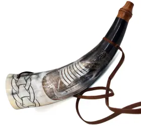 Bugle 5MOONSUN5 Viking War Horn Ox Battle Trumpet Boat