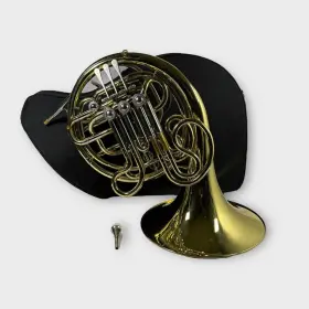 375562L ACCENT MUSICAL INSTRUMENTS Double French Horn Dented