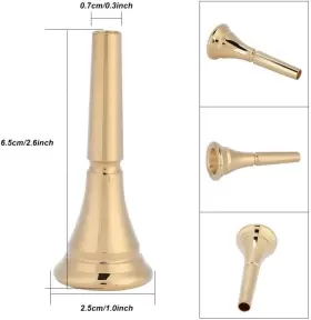 ALOMEJORNSOT3G6FGY ALOMEJOR French Horn Mouthpiece Mouth Bras #3