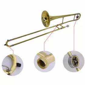 VEW9755382857837OB AMMOON Alto Trombone Flat School Student #3