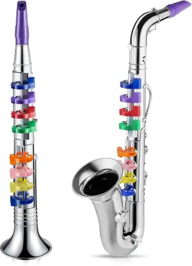 SSU-221021-A AMYLOVE Set Musical Toy Clarinet Saxophone
