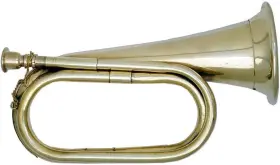 903554938756 ANNAFI Civil War Bugle Military Cavalry Key
