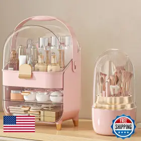 B0DJLZF9HD ANYLADY Makeup Organizer Skincare Holder Bathroom
