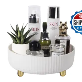 B0C7PXPFNR ANYOIFAX Makeup Perfume Organizer Tray Rotating