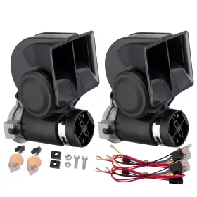 ALH-WQ-BW-2-H AOLIHAN Pack Car Horn Train High Pitched