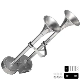 B0D29CTT6M AOLIHAN Boat Horn Deluxe Dual Trumpet