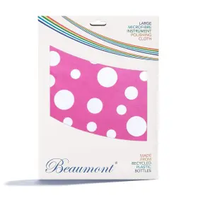 BFC4030-PP BEAUMONT Pink Polka Dot Musical Polishing Cleaning
