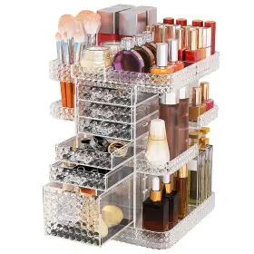 B0BVVWVYVM BOCONY Rotating Makeup Organizer Vanity Skin Care