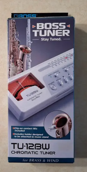 TU-12BW BOSS Tuner Chromatic Wind Box