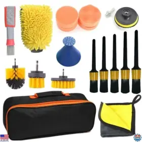 TBD0602946801B BRAND Car Detailing Brush Set Cleaning Tools