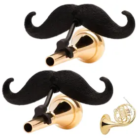 FH2G BRASSTACHE Clip Mustache French Horn Mouthpiece