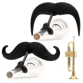 TP2GH BRASSTACHE Clip Mustache Trumpet Mouthpiece