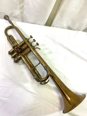 161490 BRUNO SONS MAXITONE Trumpet Orleans Wall Mantle Jazz