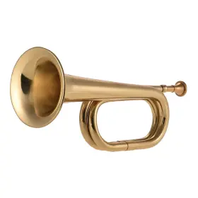 GRS7068399260787AX BTUTY Flat Horn Bugle Trumpet Cavalry