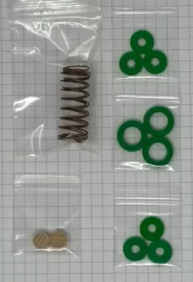 27055 BUESCHER Cornet Trumpet Valve Repair Guides Kit #2