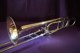 215887 C.G. CONN Tenor Trombone Patented Rotor