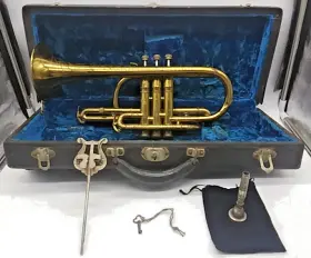 337722 C.G. CONN Elkhart Trumpet