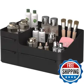 B0BXDKHC69 CHANCETSUI Makeup Organizer Drawers Countertop