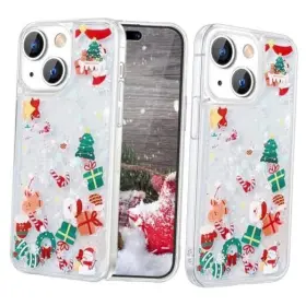 Q253 CHANGJIA Glitter Christmas Cute Merry Flowing Iphone