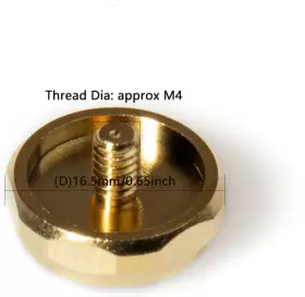 445004750750 CHEEROCK Trumpet Valve Caps Finger Buttons Sk #3