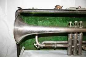 145384 CONN Wonder Cornet Slides Elkhart #2