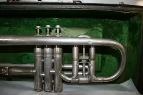 145384 CONN Wonder Cornet Slides Elkhart #3