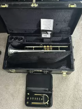 1BS-46 CONN Sterling Trumpet Slide Weigted Cap