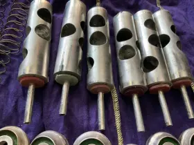 019372627357 CONN/KING Sousaphone Valves Top Springs Bottom #2