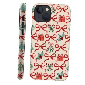 F0920-113491 DAIZAG Phone Iphone Christmas Tree Ribbon Bow