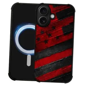 HM-SJCX-574013 DJSOK Iphone Wood Grain American Flag