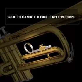753874193810 DRFEIFY Trumpet Finger Ring Valve Slide #3