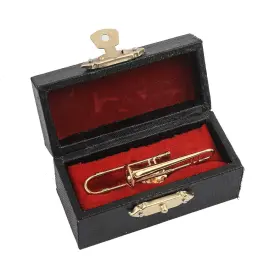 PIN-2025-DIFF-L DSELVGVU Miniature Trombone Mini Musical