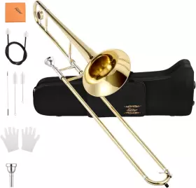 696583900518 EASTAR Tenor Slide Trombone Beginners Students
