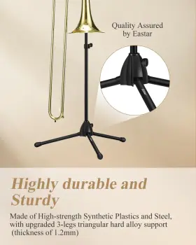 708302976756 EASTAR Tenor Bass Trombone Stand Holder Bracke #3