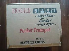 EB116 EASTAR Pocket Trumpet Flat Mouthpiece