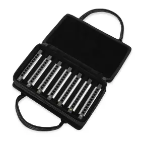 EB149 EASTAR Blues Diatonic Harmonica Set Key School #2