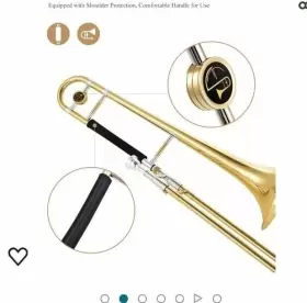 ETB-330 EASTAR Tenor Trombone Flat Slide Set School Student #3