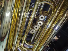 EBB226 EASTMAN WINDS Tuba Valve Wheels Few Times Big #3
