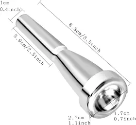 445044955962 EASTROCK Trumpet Mouthpiece Bullet Vaccum #3